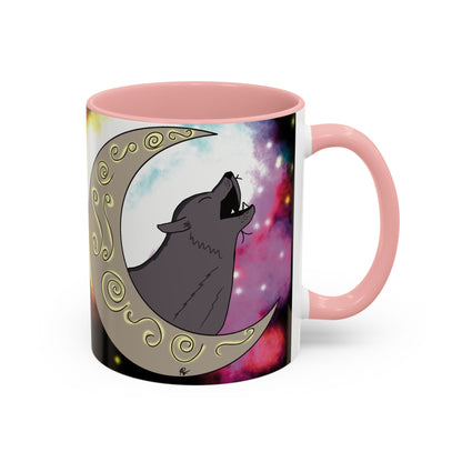 Moon Drop Logo- Nebula Ceramic Mug