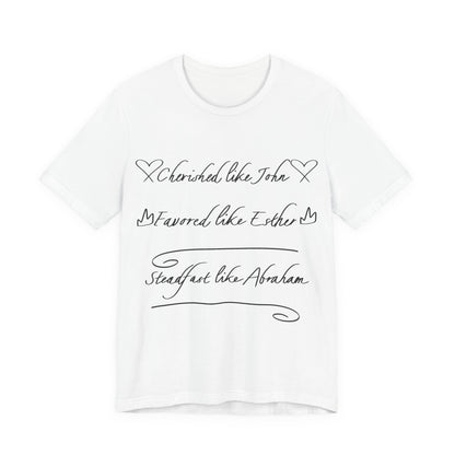 Declaration of Faith Script Tee