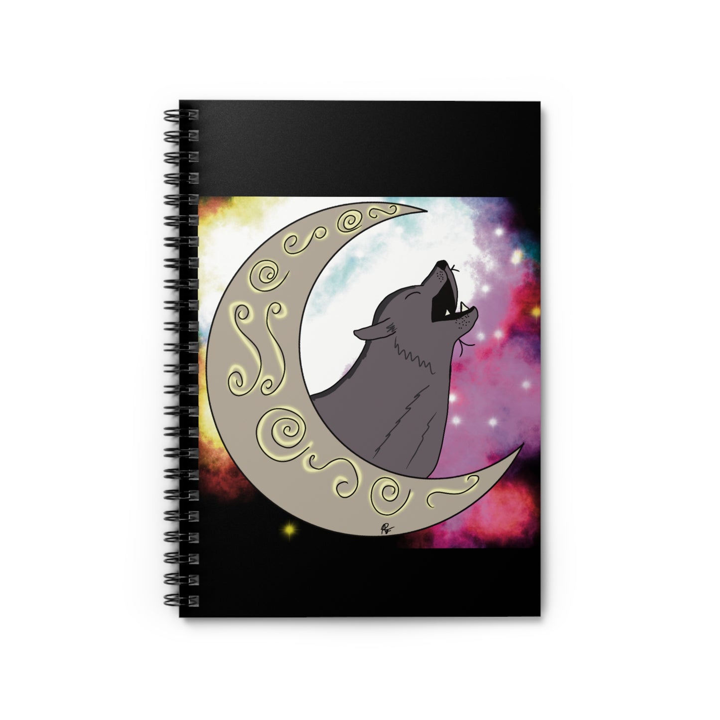 Moon Drop Books Spiral Notebook