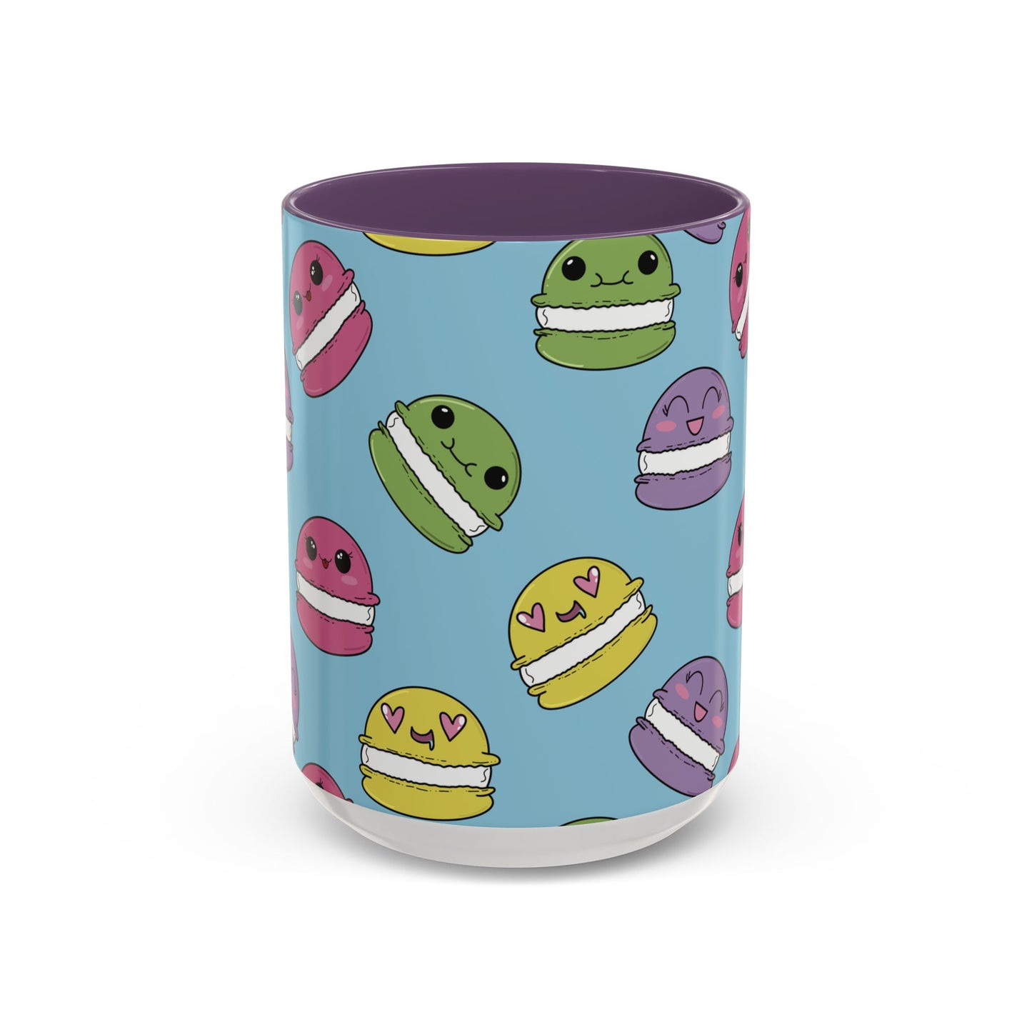 Macaron Pattern Ceramic Mug