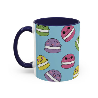 Macaron Pattern Ceramic Mug