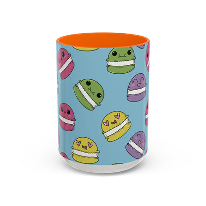 Macaron Pattern Ceramic Mug
