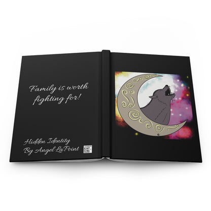 Moon Drop Hardcover Journal - Nebula