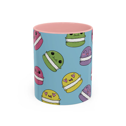 Macaron Pattern Ceramic Mug