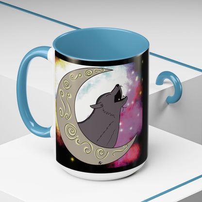 Moon Drop Logo- Nebula Ceramic Mug