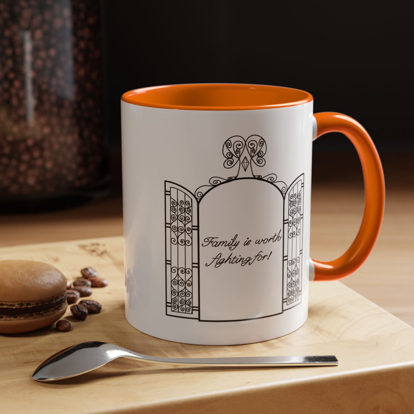 Family is worth fighting for Ceramic Mug