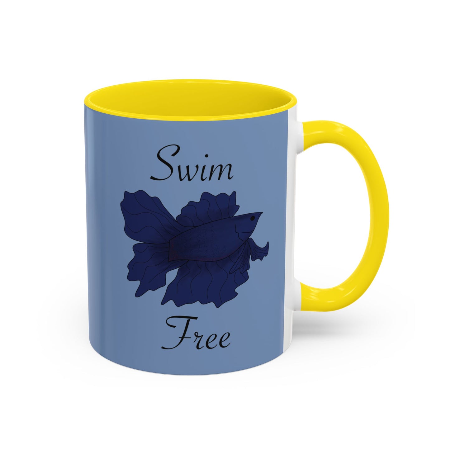 Swim Free Ceramic Mug