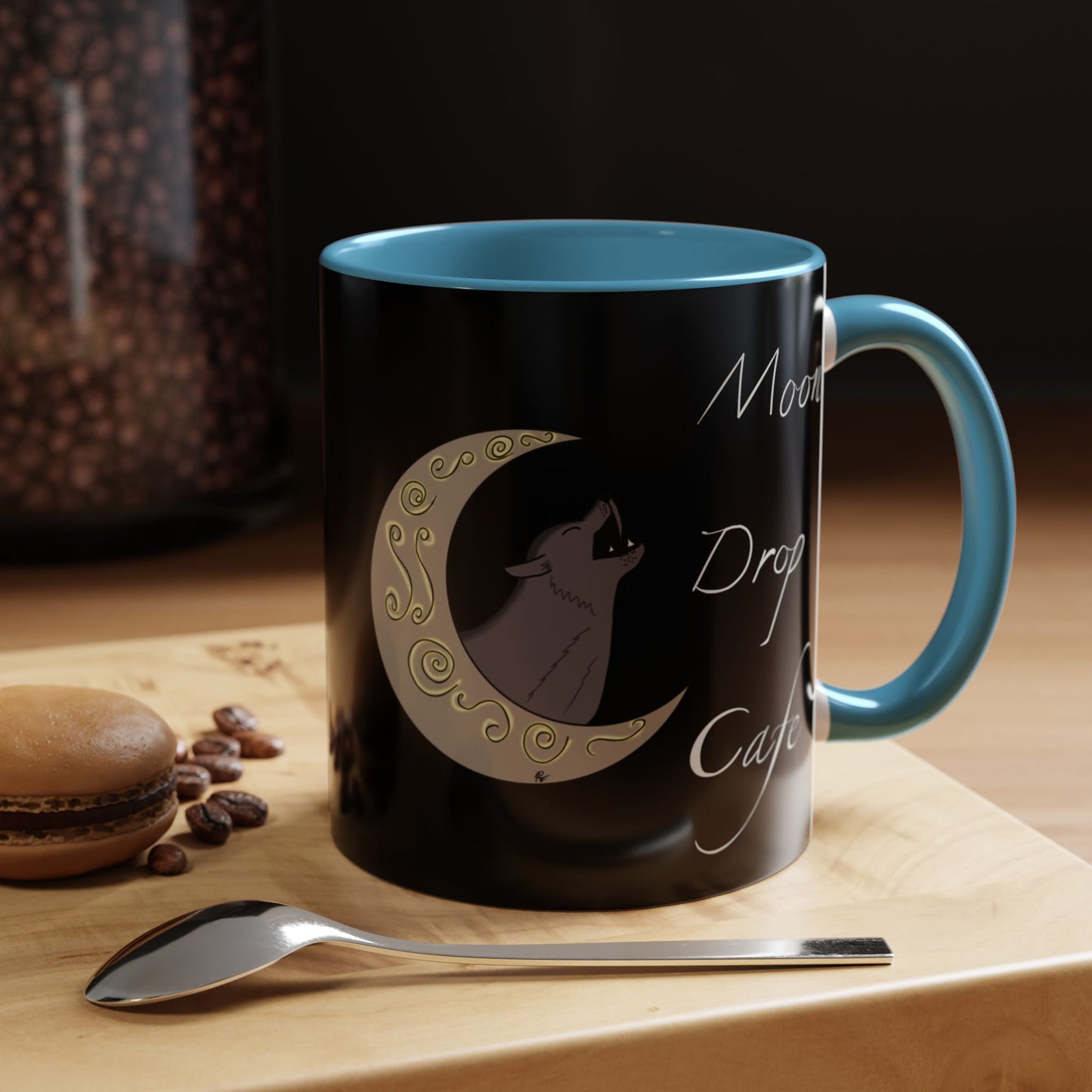 Moon Drop Logo Ceramic Mug