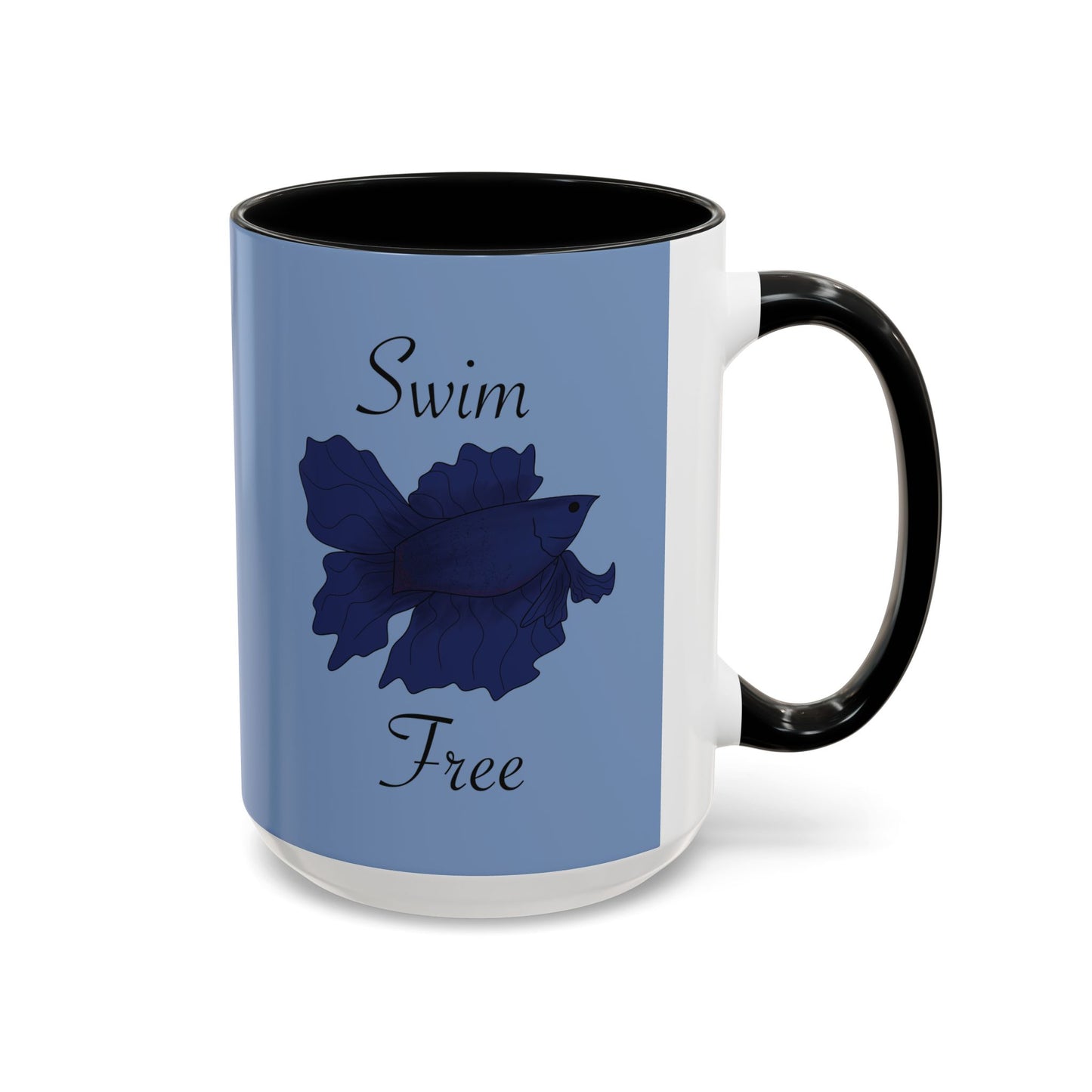 Swim Free Ceramic Mug