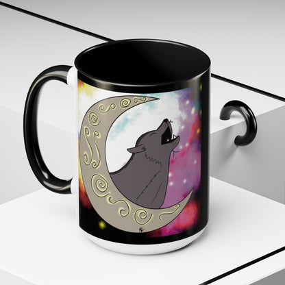 Moon Drop Logo- Nebula Ceramic Mug
