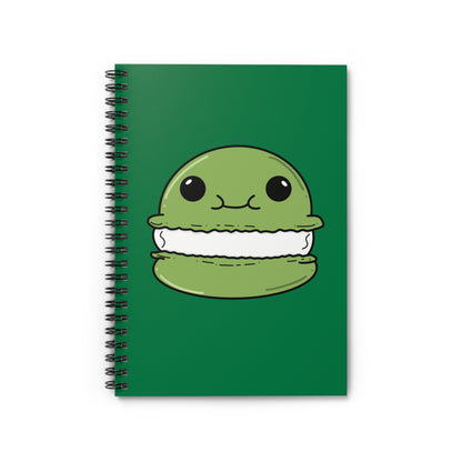 Green Macaron Spiral Notebook