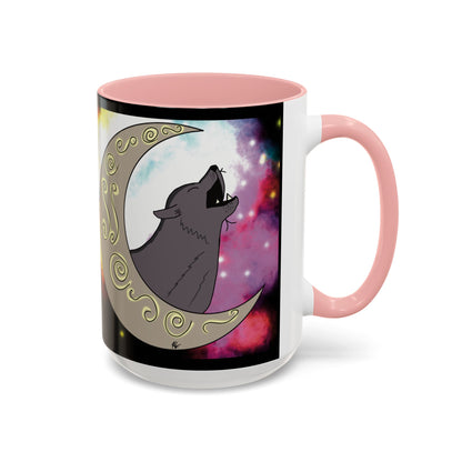 Moon Drop Logo- Nebula Ceramic Mug