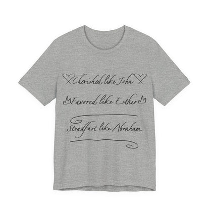 Declaration of Faith Script Tee