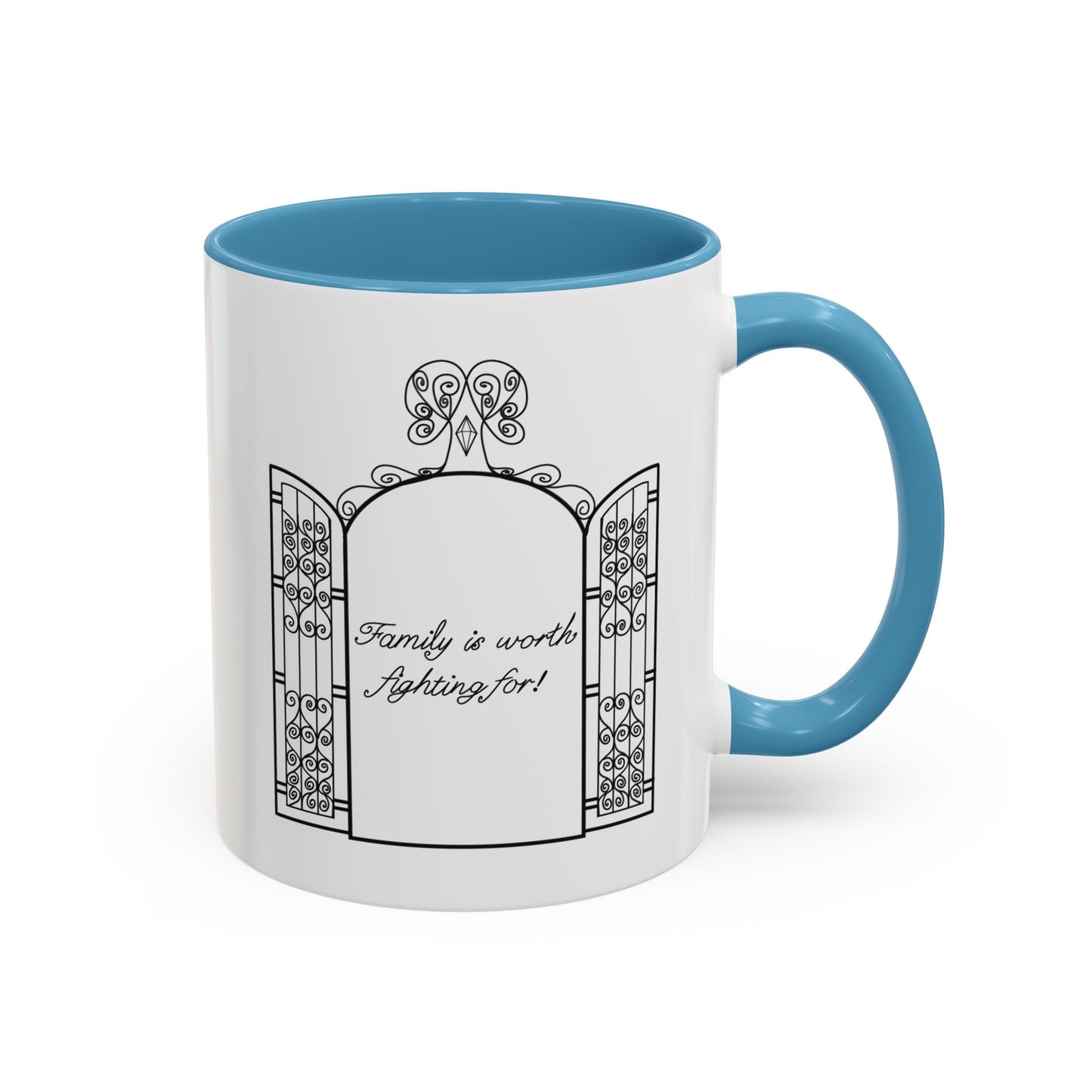 Family is worth fighting for Ceramic Mug