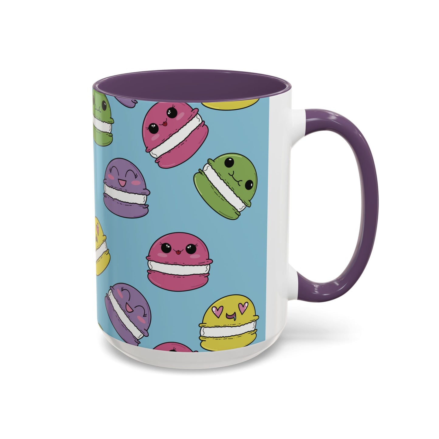 Macaron Pattern Ceramic Mug