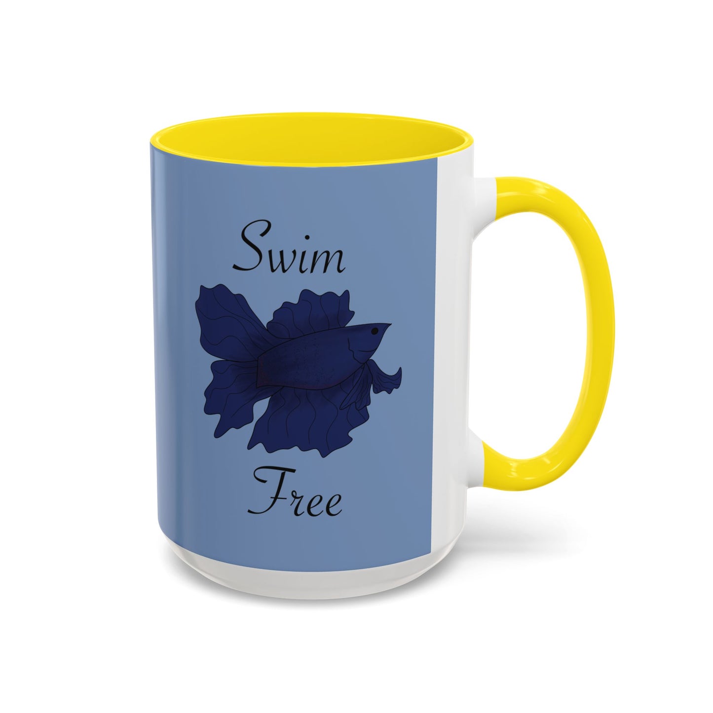 Swim Free Ceramic Mug