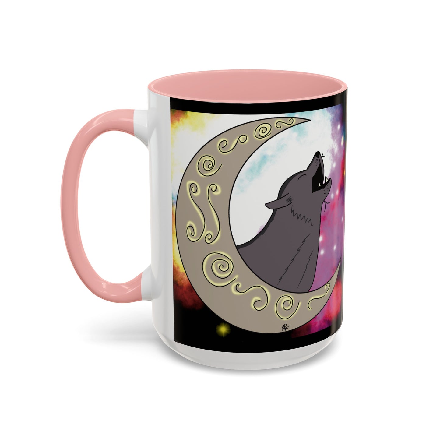 Moon Drop Logo- Nebula Ceramic Mug