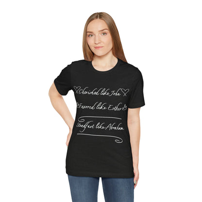 Declaration of Faith Script Tee