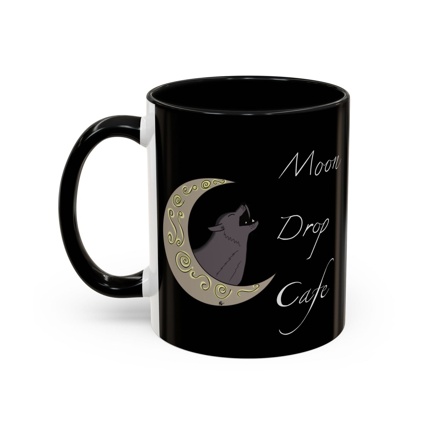 Moon Drop Logo Ceramic Mug