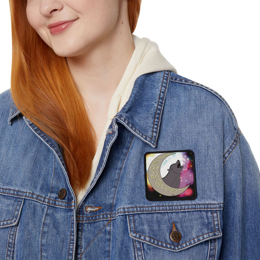 Moon Drop Iron-On Patch - Nebula