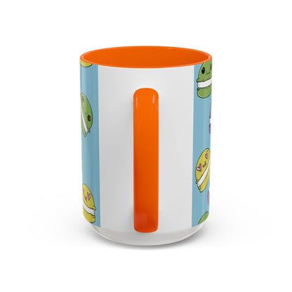 Macaron Pattern Ceramic Mug