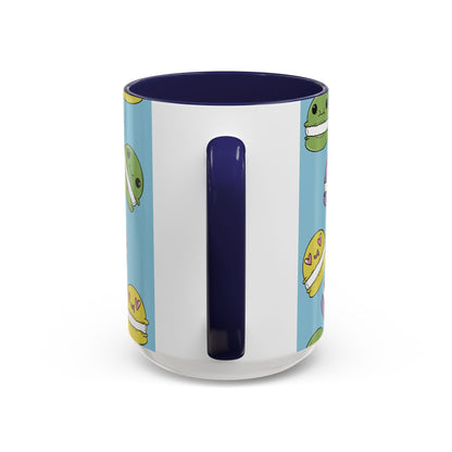 Macaron Pattern Ceramic Mug