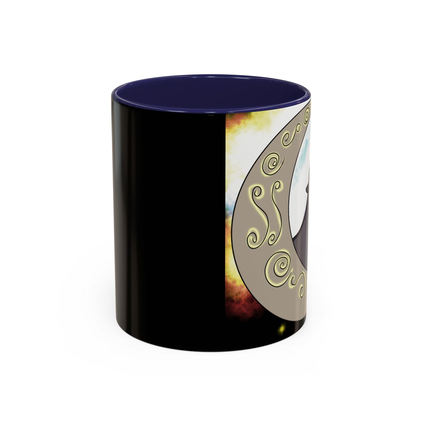 Moon Drop Logo- Nebula Ceramic Mug