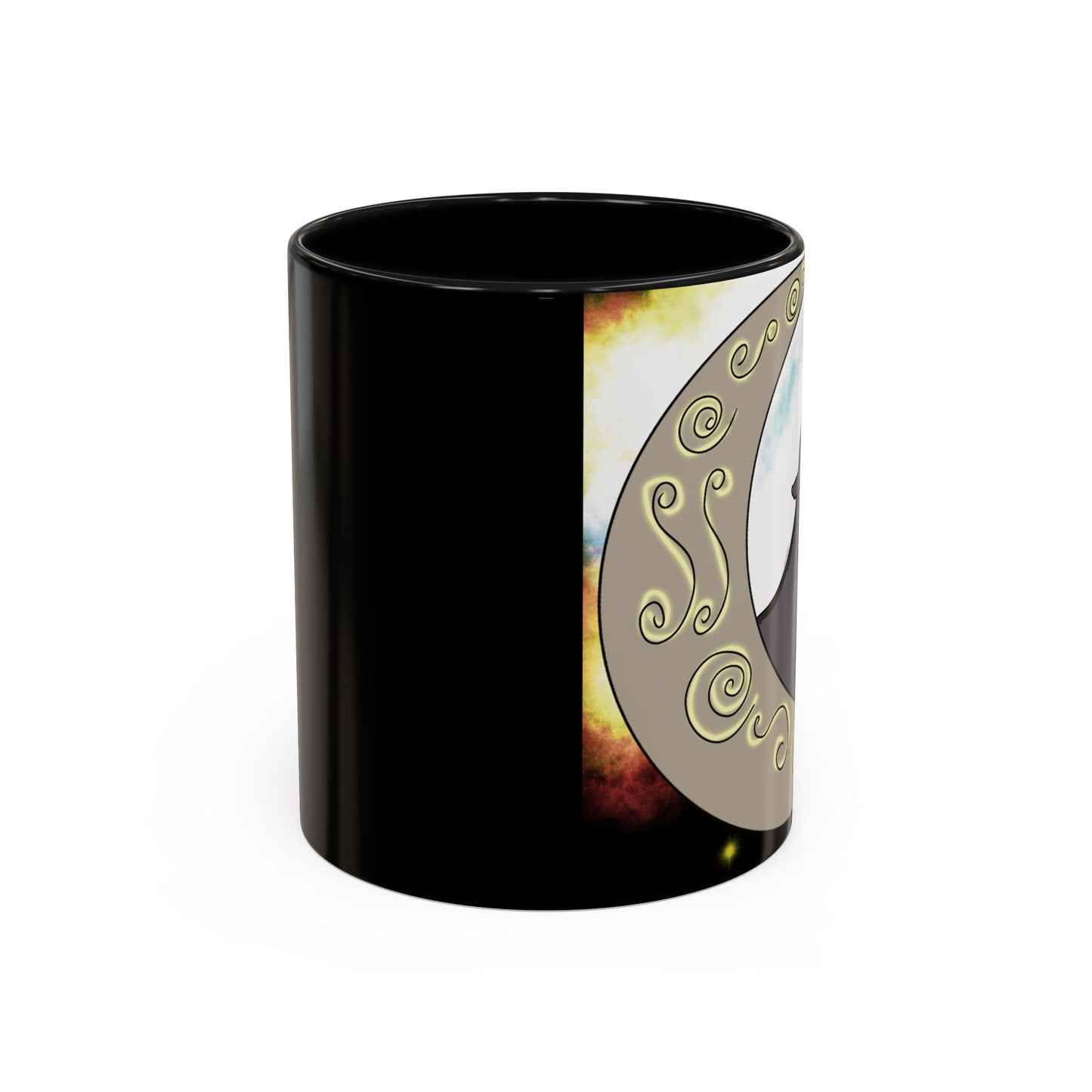 Moon Drop Logo- Nebula Ceramic Mug