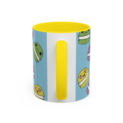 Macaron Pattern Ceramic Mug