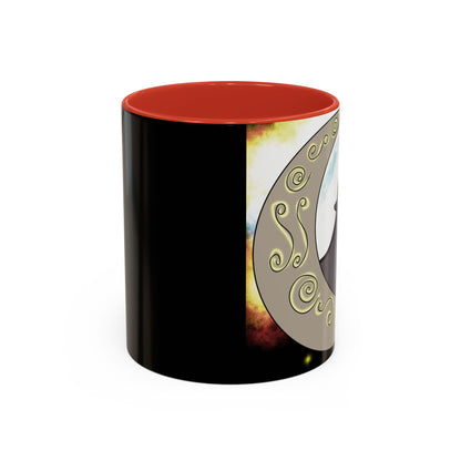 Moon Drop Logo- Nebula Ceramic Mug