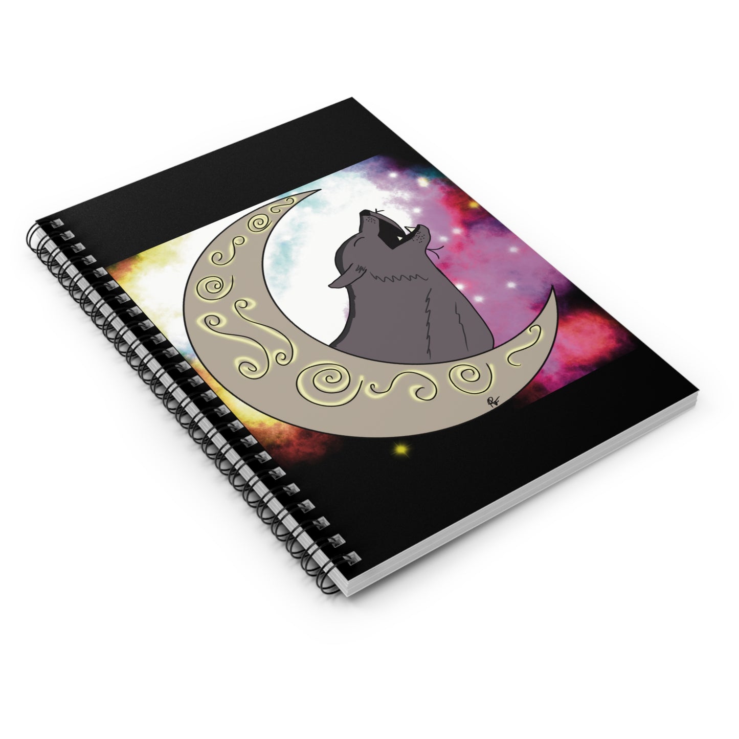 Moon Drop Books Spiral Notebook
