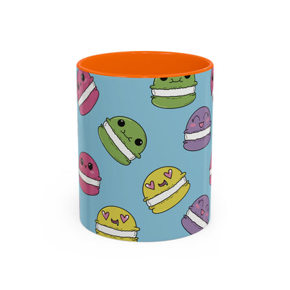 Macaron Pattern Ceramic Mug