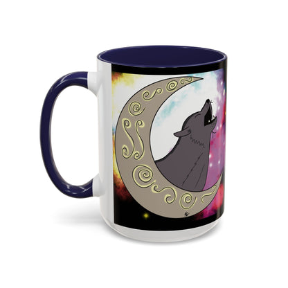 Moon Drop Logo- Nebula Ceramic Mug