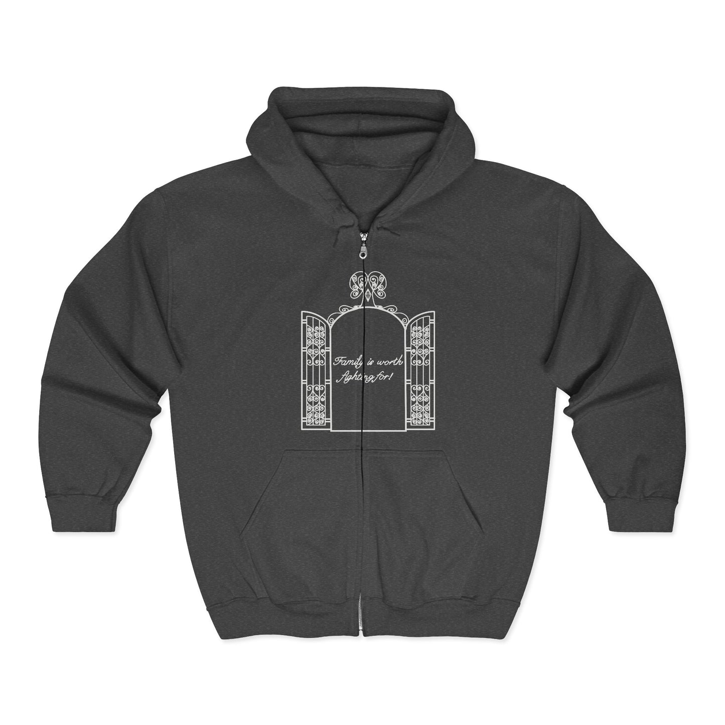 Family is Worth Fighting For - Full-Zip Hoodie