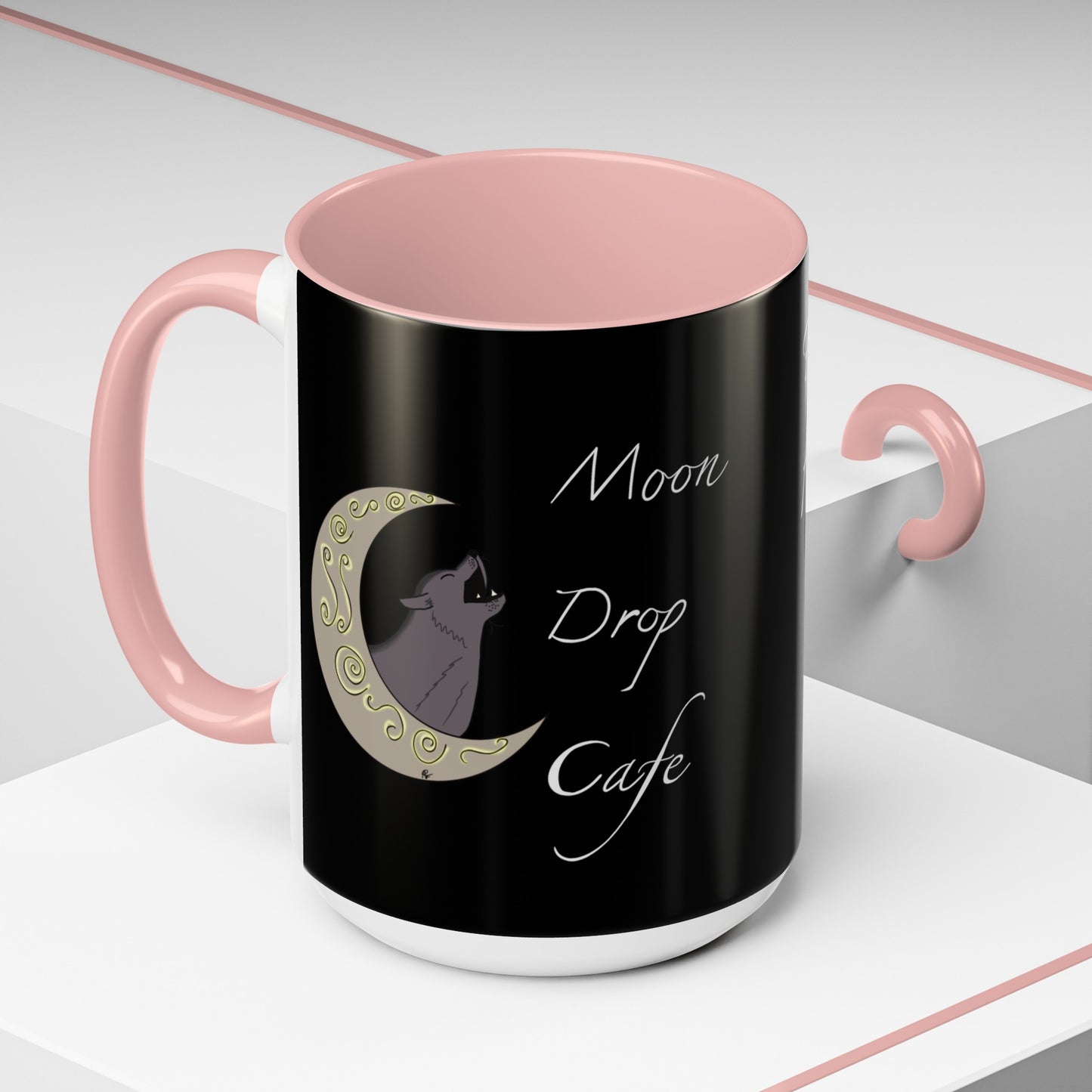 Moon Drop Logo Ceramic Mug