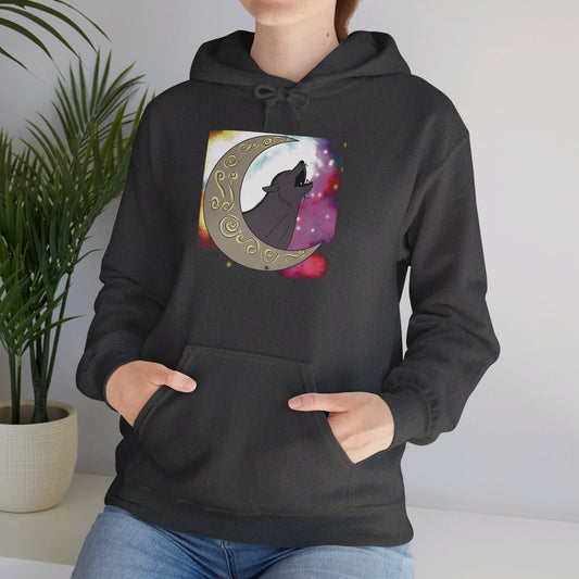 Moon Drop Cafe Hooded Sweatshirt - Nebula