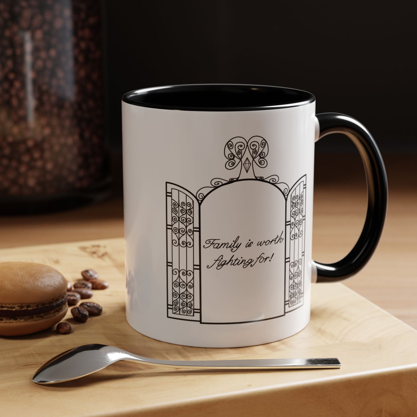 Family is worth fighting for Ceramic Mug