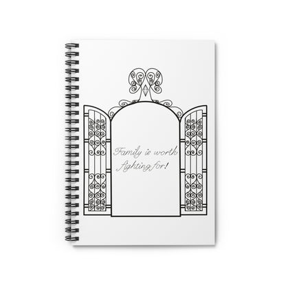 Family is Worth Fighting For Notebook