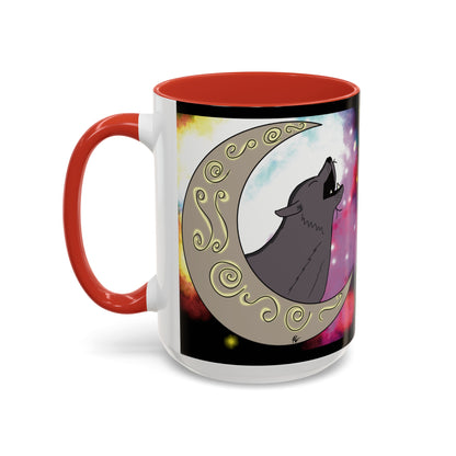 Moon Drop Logo- Nebula Ceramic Mug