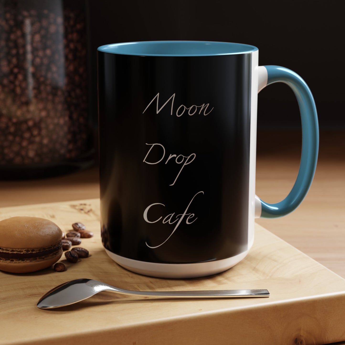 Moon Drop Logo- Nebula Ceramic Mug