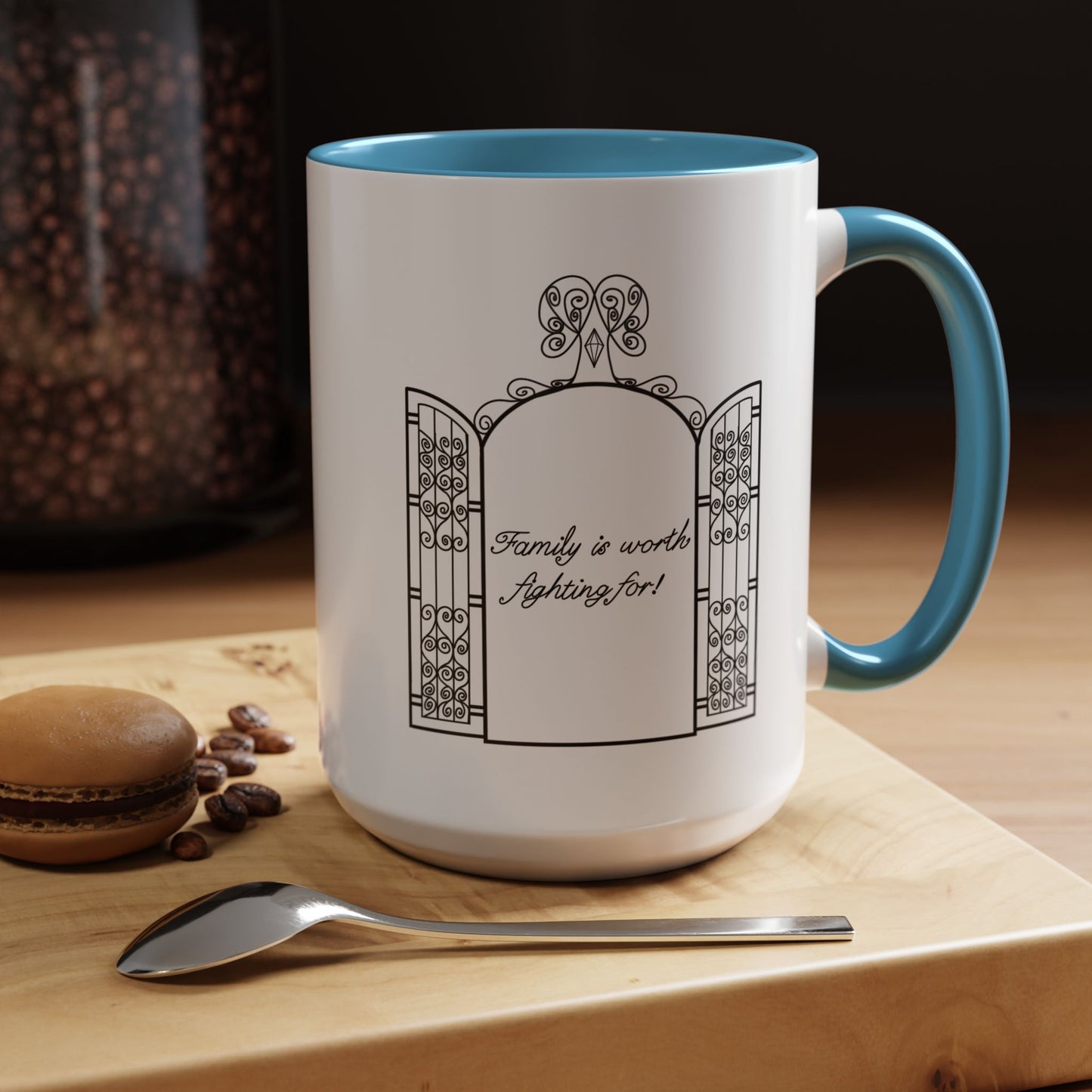 Family is worth fighting for Ceramic Mug