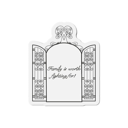 Family is Worth Fighting For Magnet