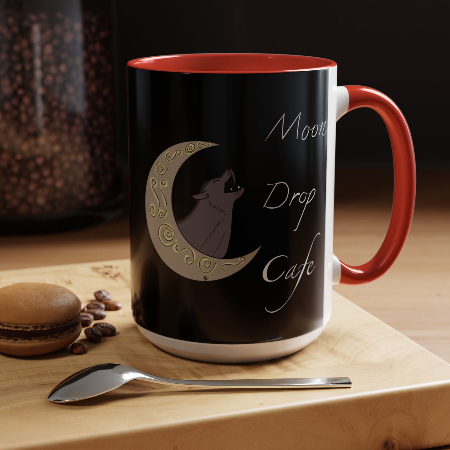 Moon Drop Logo Ceramic Mug