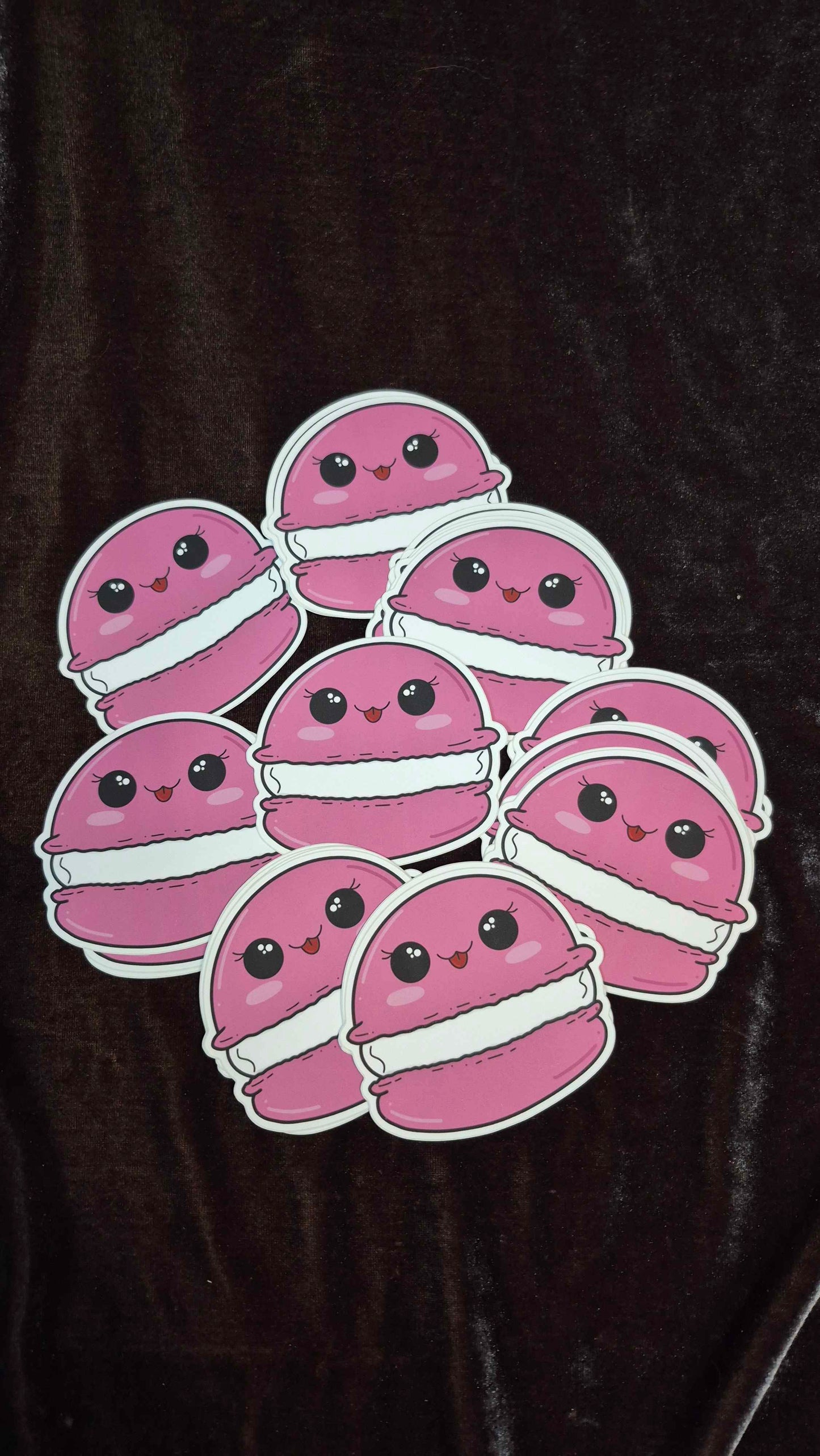 Pink Macaron Sticker