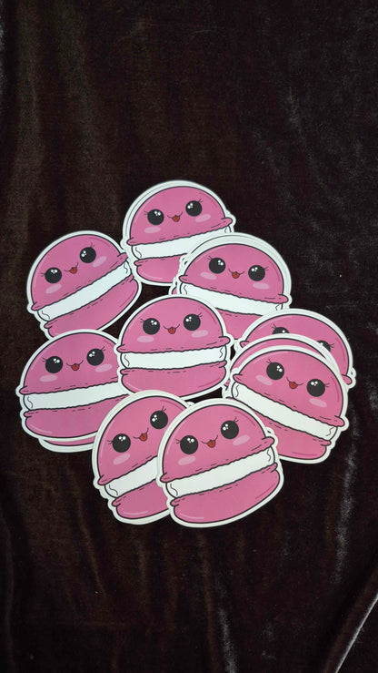 Pink Macaron Sticker