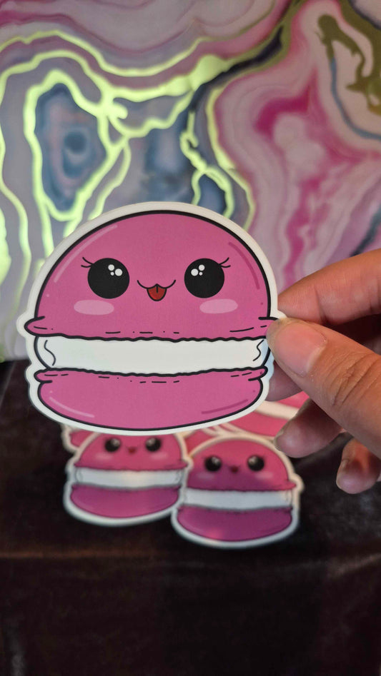 Pink Macaron Sticker