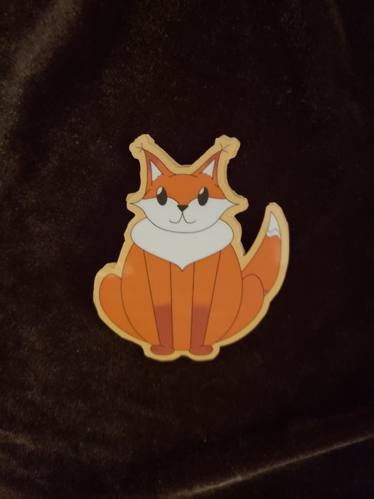 Francis the Fox Vinyl Sticker