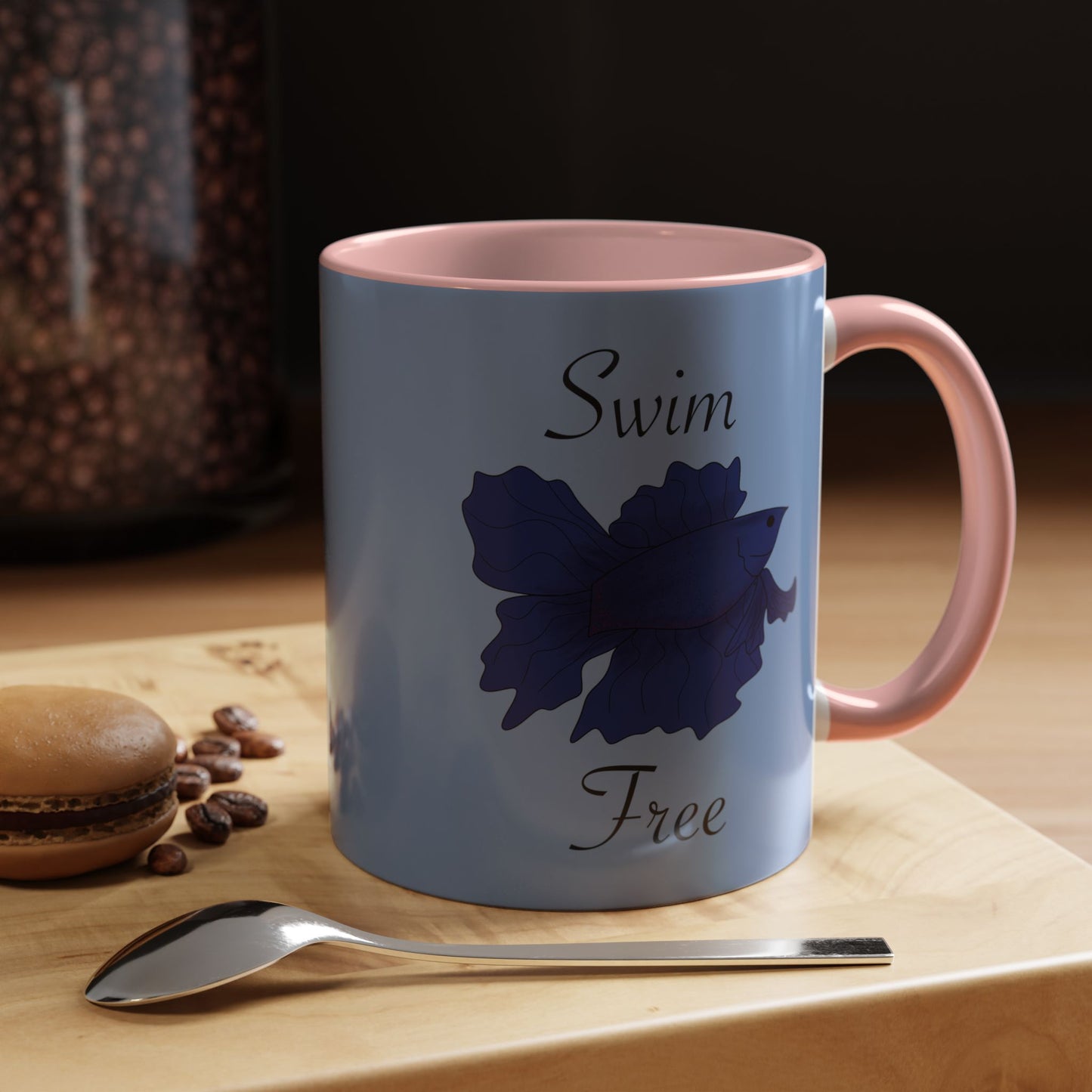 Swim Free Ceramic Mug