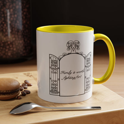 Family is worth fighting for Ceramic Mug