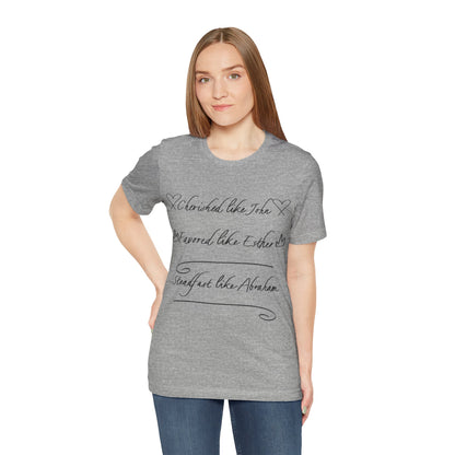 Declaration of Faith Script Tee